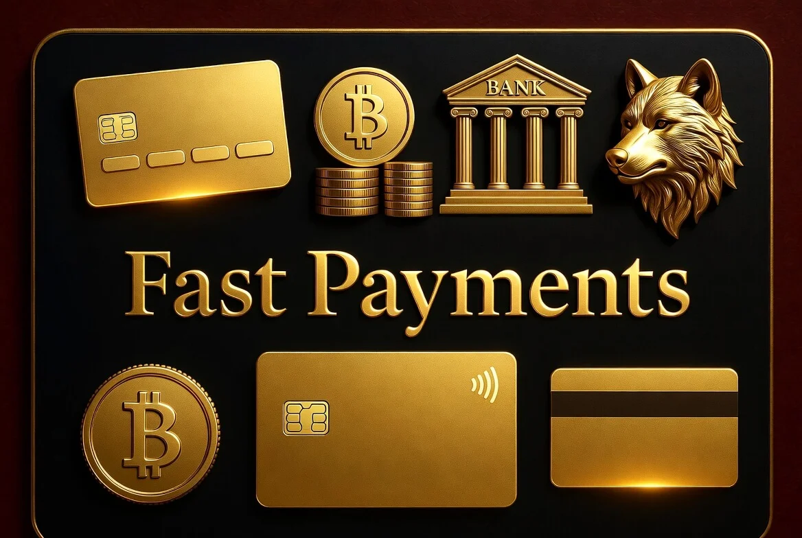 Wolf Winner withdrawal methods and payout times in Australian dollars