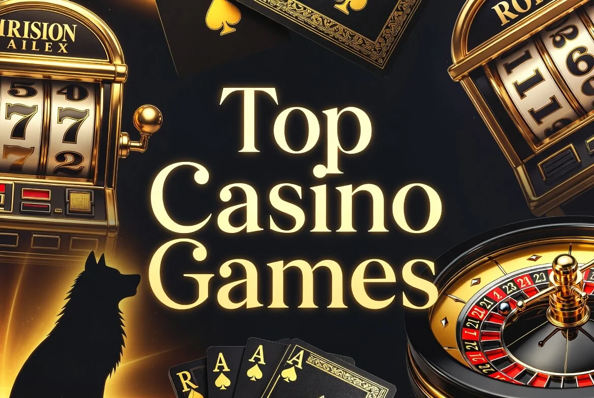 Wolf Winner online pokies shelf with jackpot slots and live tables